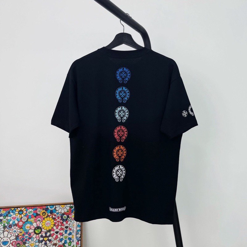 Chrome Hearts Tshirt NEW ARRIVAL Color Grading Pocket Tee