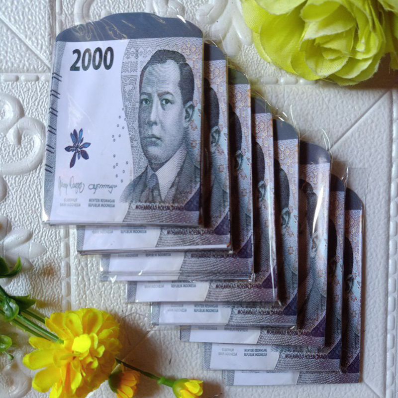 

AMPLOP LEBARAN MOTIF UANG ISI 10PCS MURAH