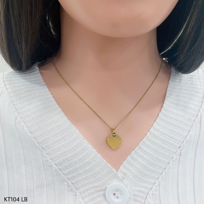 Kalung Titanium Wanita KT104 LB