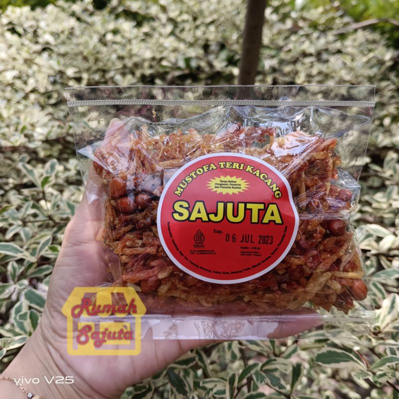 

Mustofa Teri Kacang Sajuta 100gram grosir ecer