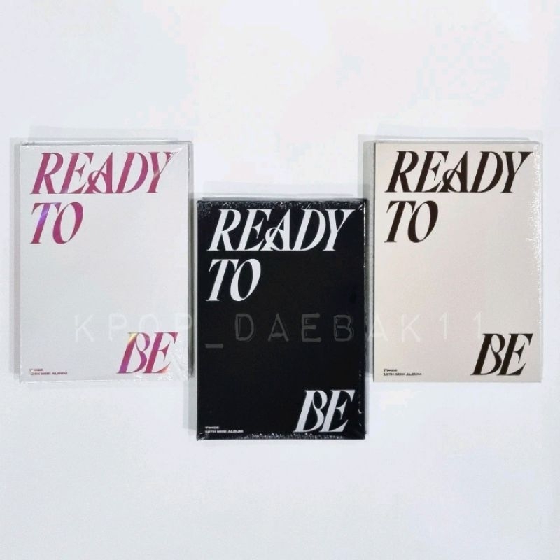 TWICE 12TH MINI ALBUM [READY TO BE]