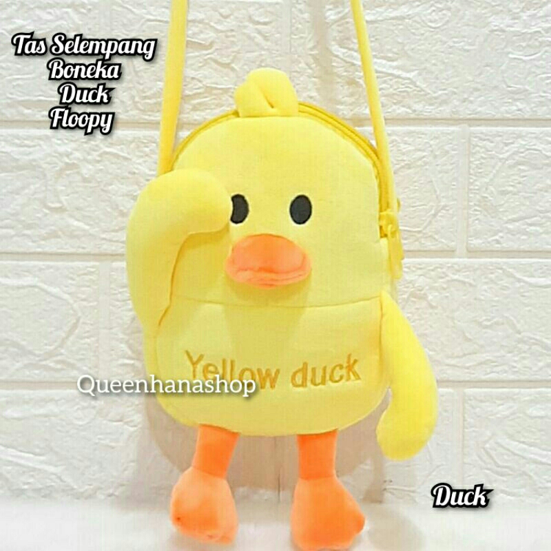 Tas Ransel Boneka Bebek Bagpack Duck Lucu