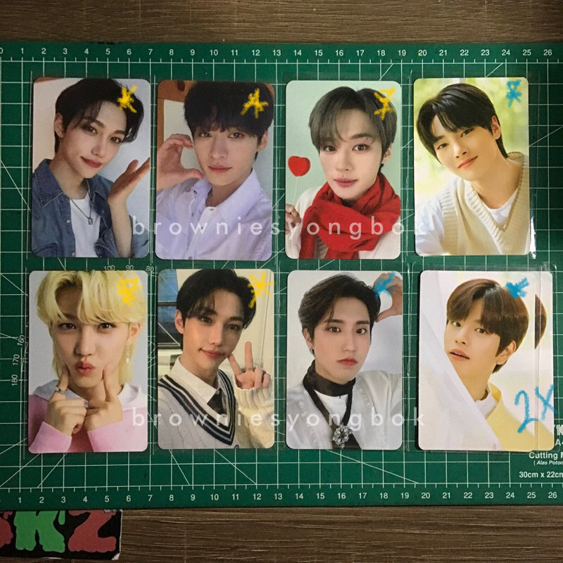 READ DESCRIPTION • Photocard PC Stray Kids SKZ NACIFIC Selfie Selca Concept Konsep DS Double Side A 