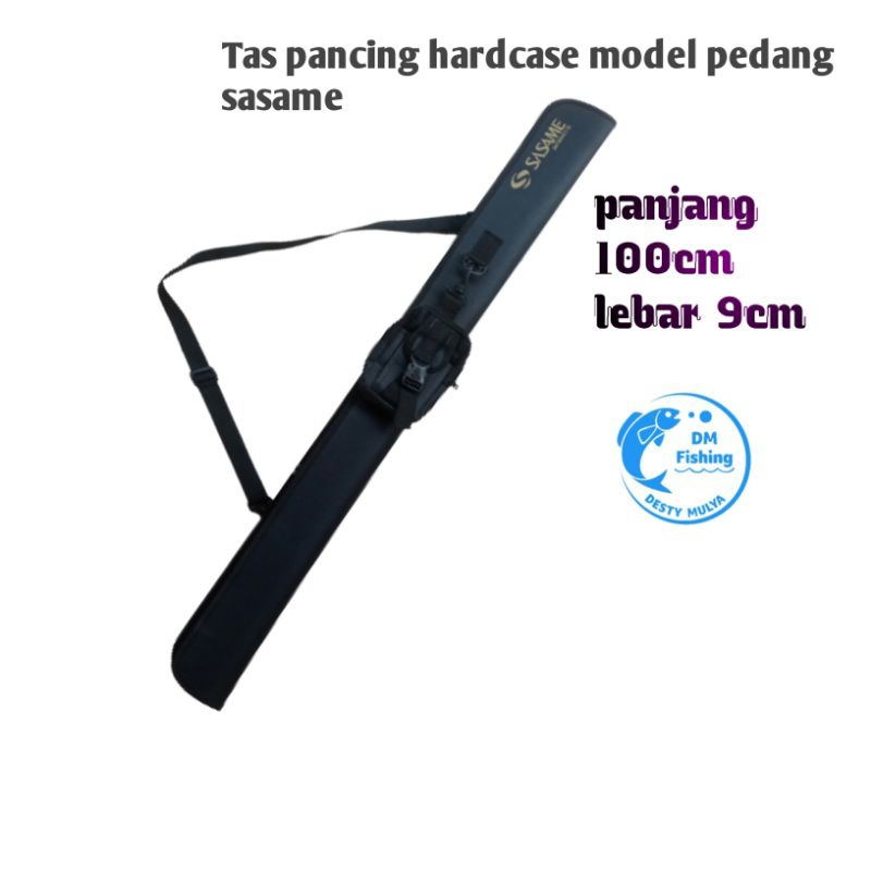 TAS PANCING HARDCASE SASAME MODEL PEDANG HITAM