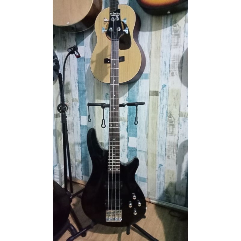 OLSHOP BANJARMASIN - gitar second bass elektrik schecter diamond pick up aktive kualitas import beni