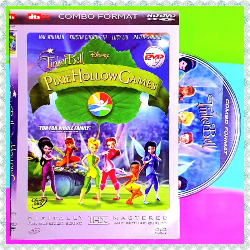 KASET FILM ANAK ANAK TINKER BELL PIXIE HOLLOW GAMES