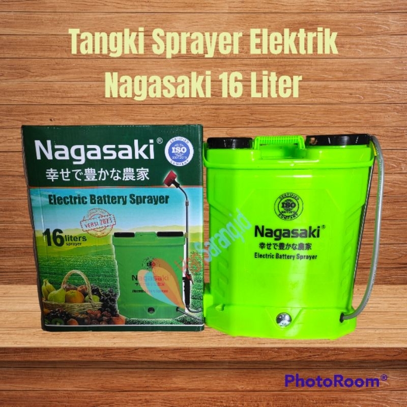 Sprayer Elektrik 18 Liter Nagasaki dan E kabut Premium  E kabut Smart Semprotan Super Kencang Pertanian Jepang