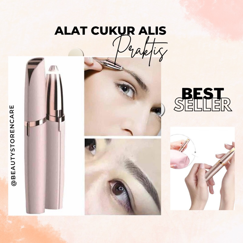 Alat cukur alis elektrik mesin cukur alis elektrik .