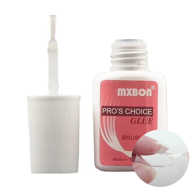 MXBON Profesional Nail Glue Lem Kuku Palsu dengan Kuas