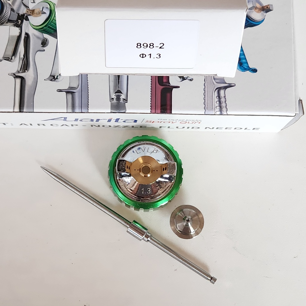 Nozzle Kit Spray Gun Auarita 898-2 LVLP HVLP Cap Needle ORIGINAL 898-2 LVLP