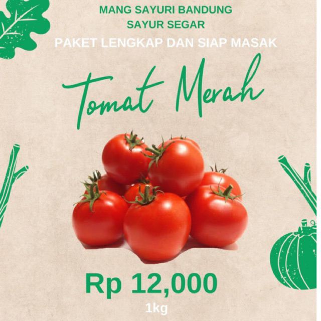 

Tomat Merah Sayur Segar BANDUNG