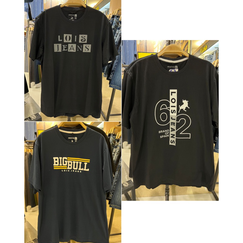 Tshirt/Kaos lengan pendek Pria brand LOIS original (S-XL)