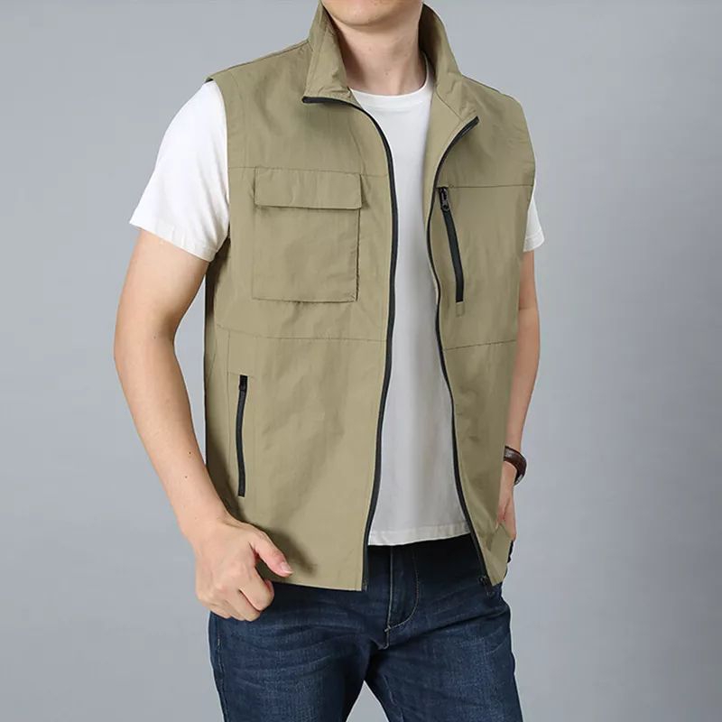 jaket rompi lapangan jaket rompi casual terbaru