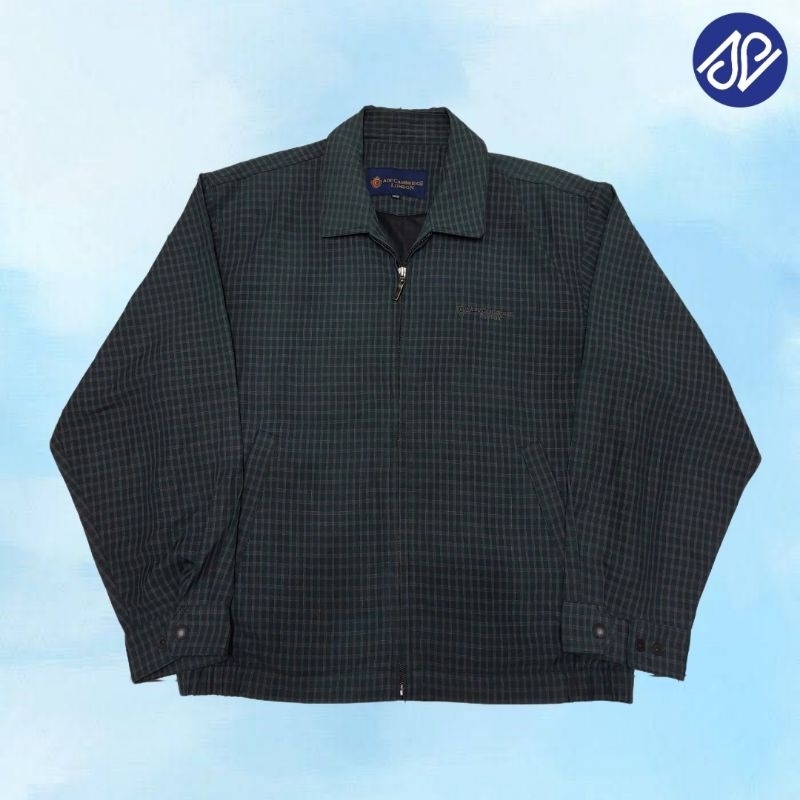 CASUAL JACKET TARTAN BY ADU CAMBRIDGE LONDON