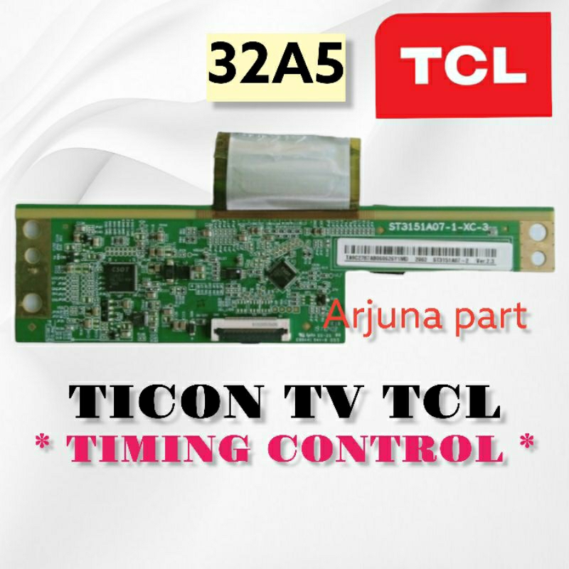 TICON TV TCL 32A5 / TIMING CONTROL / PAPAN LOGIC TV TCL / TICON 32A5