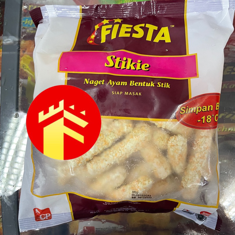 

JUN FIESTA NUGGET AYAM STIKIE GR CHICKEN NUGGET STICK NAGET AYAM STIK
