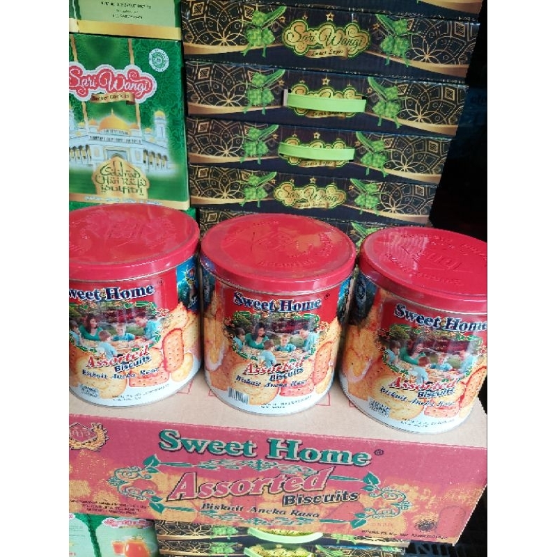 

Kimsinar - Biskuit Aneka Rasa Sweet Home Kaleng Bulat 400gr