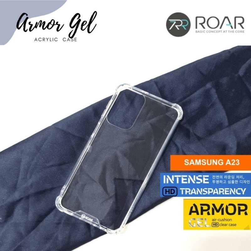 Case Samsung Galaxy A33 5G / A23 5G 4G / A13 4G Casing Armor Airbag Acrylic Anticrack ROAR