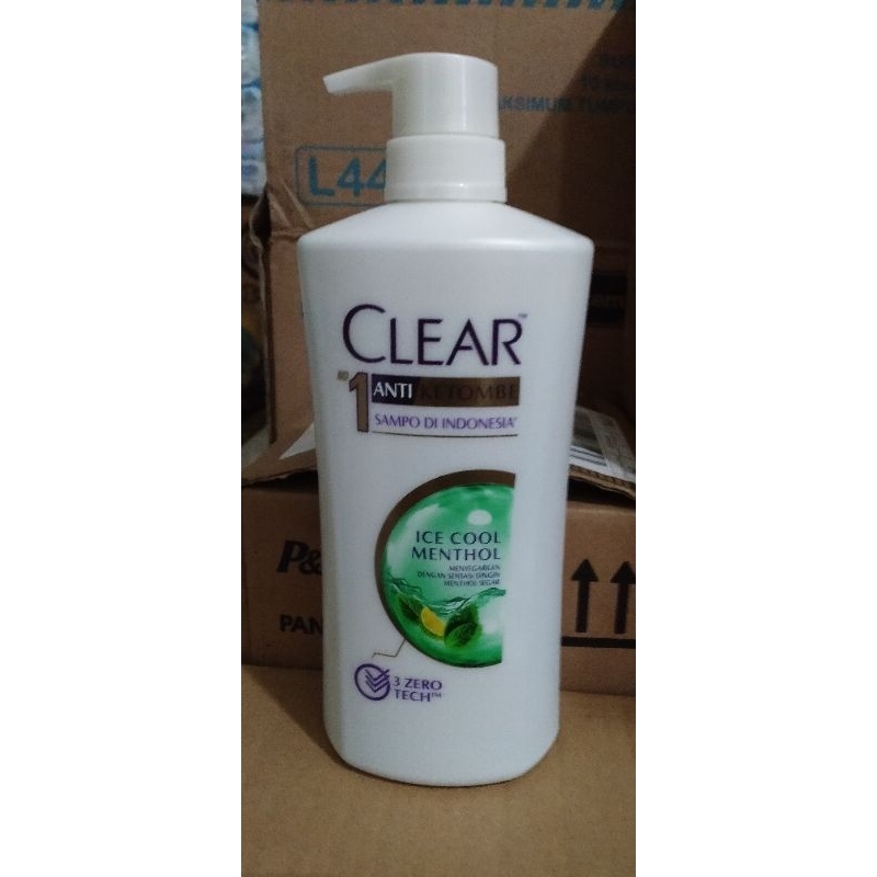 Clear Shampo Anti Ketombe Ice Cool Menthol 660ml 660 ml