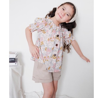 2-4TH ATASAN ANAK PEREMPUAN DEBY BLOUSE ANAK PEREMPUAN ATASAN RAYON ANAK