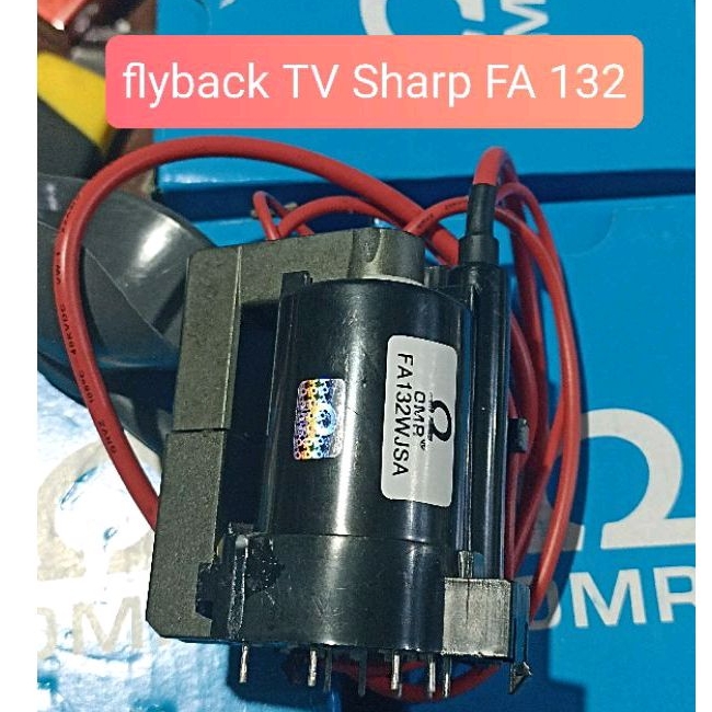 PLAYBACK FLYBACK TV SHARP FA132 FA 132 RTRNFA132WJZZ FA132WJSA OMR