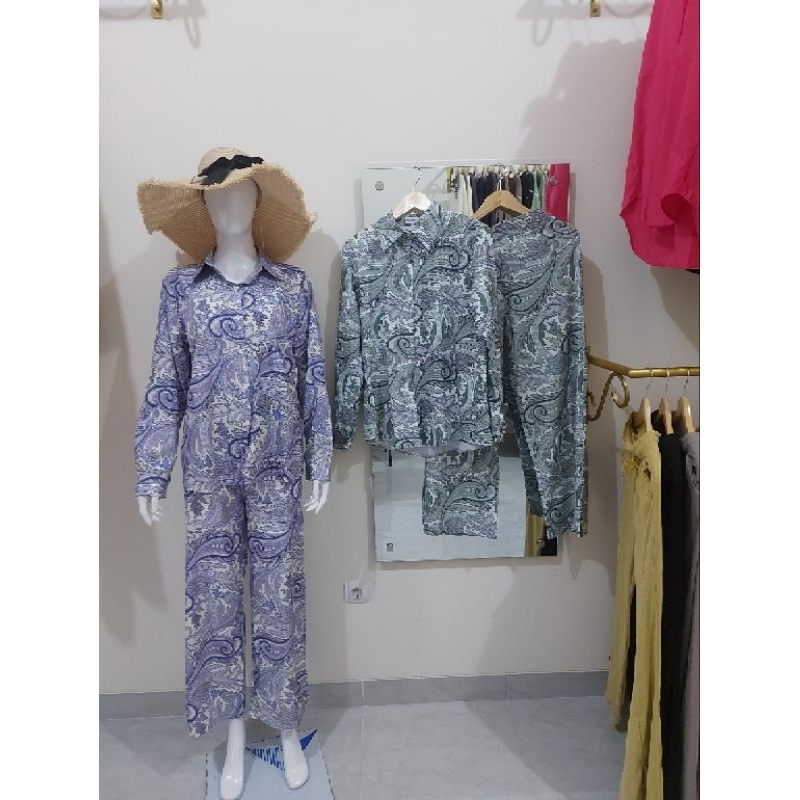 READYSTOCK ONE SET PAKWAN BY YOK MOTIF / IMPORT BANGKOK