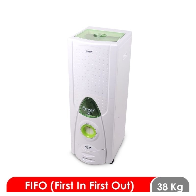 COSMOS 38 FIFO Rice Box Sarana Penyimpan Beras 38 Kg 38FIFO