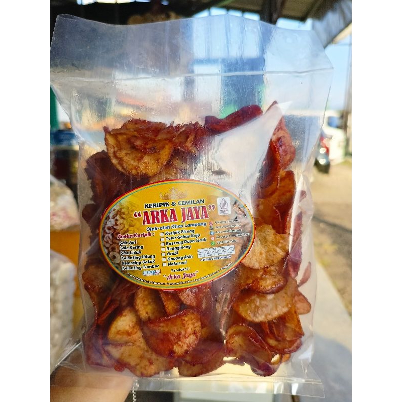 

Keripik singkong pedes 250gr