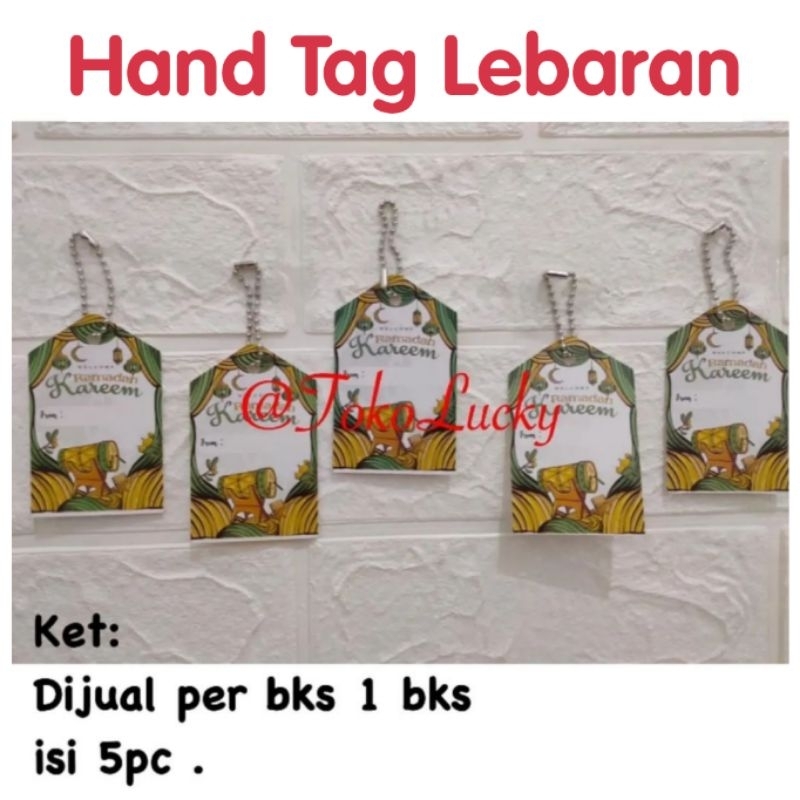 

HandTag Lebaran / Hand tag Idul Fitri/ Hand Tag Ramadhan