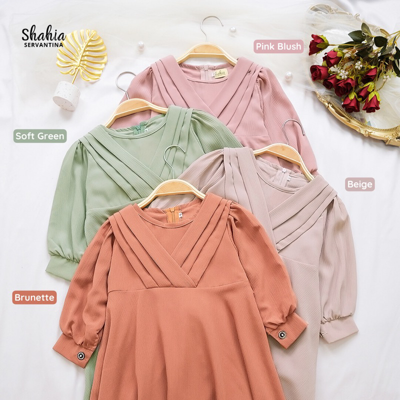 Shahia Servantina - Clara Dress Gamis Anak Perempuan
