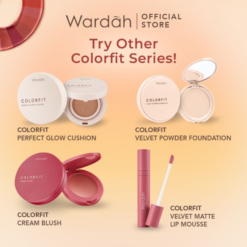 WARDAH Colorfit Ultralight Matte Lipstick