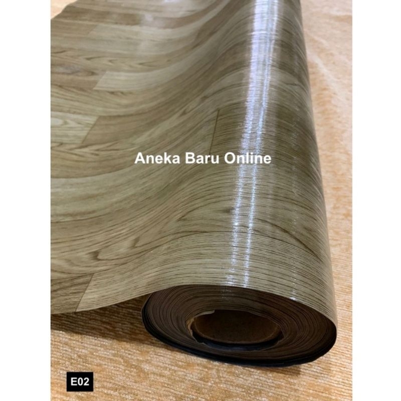 [NEW] KARPET LANTAI VINYL KOREA IMPORT ROLL KUALITAS SUPER MURAH GULUNGAN MOTIF KAYU EMBOSS TIMBUL K