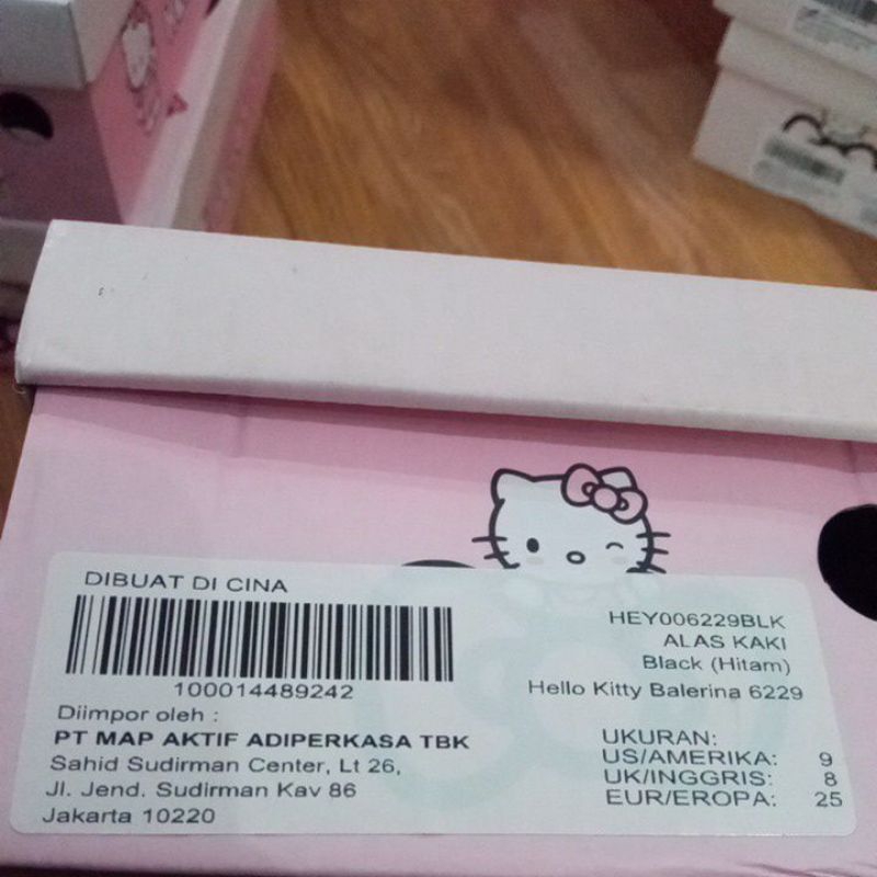 Sepatu Hello Kitty Balerina 6229