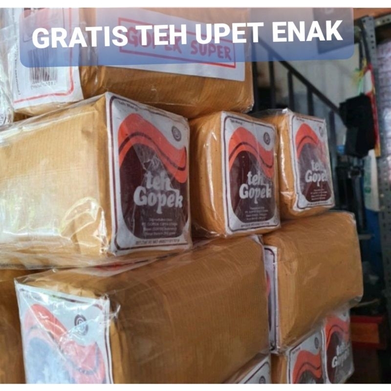 

TEH GOPEK SUPER 250gram TEH SEDUH TEH TUBRUK SUPER