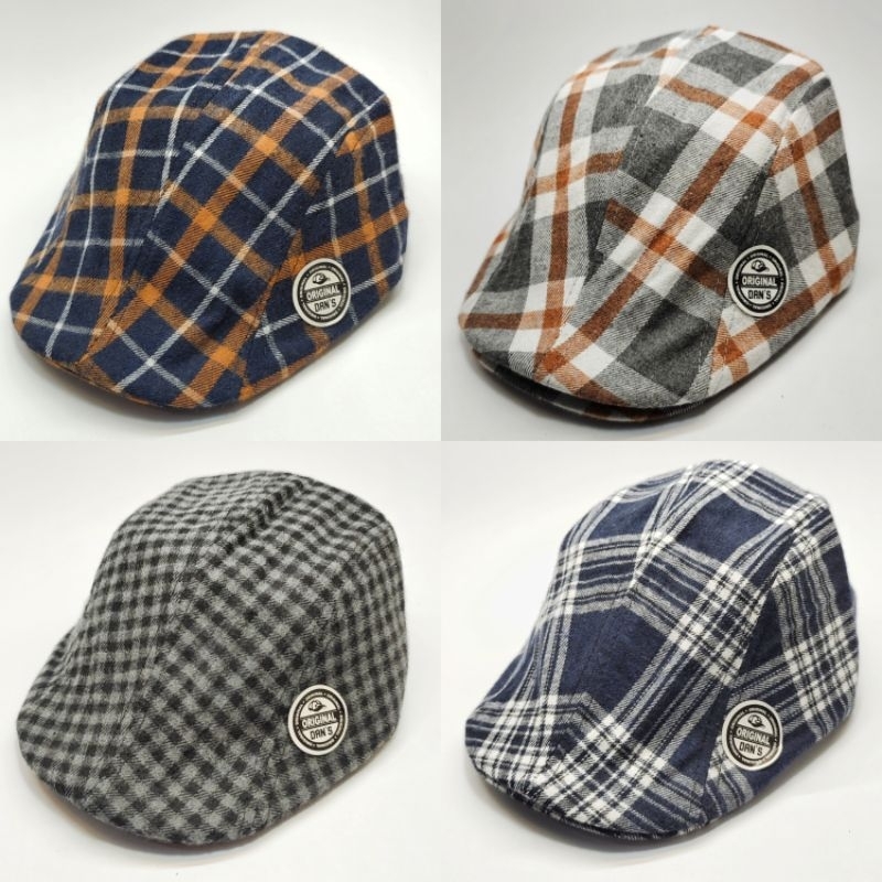 PATINO FLANEL/FLAT CAP HAT/ TOPI KODOK/ TOPI COPET/ TOPI PELUKIS/ TOPI SUTRADARA/ TOPI