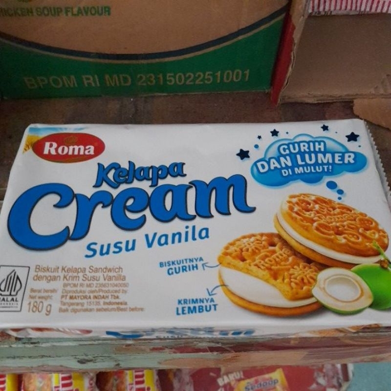 

ROMA BISKUIT CREAM 180 GR