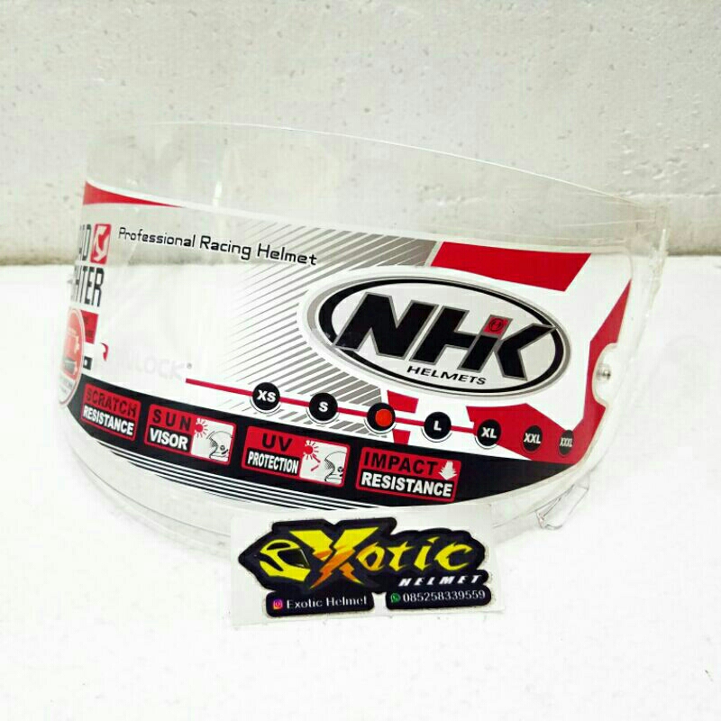 VISOR ORI NHK RX 9 HELM FULLFACE