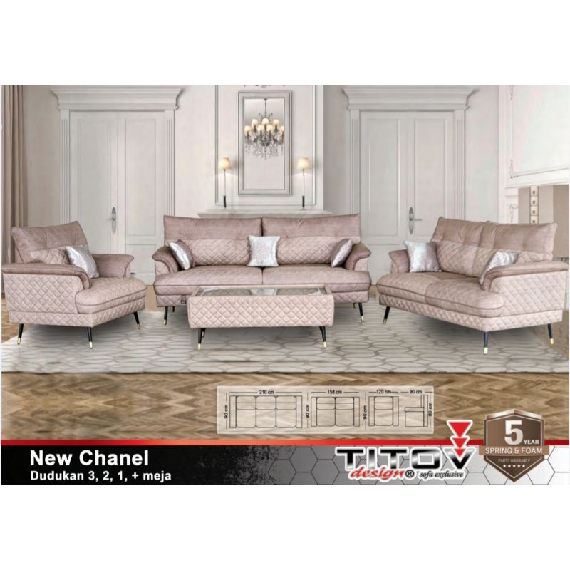 Sofa New Channel 321 Meja / Sofa Ocean / Sofa Titov / Sofa Capital / Sofa Sultan