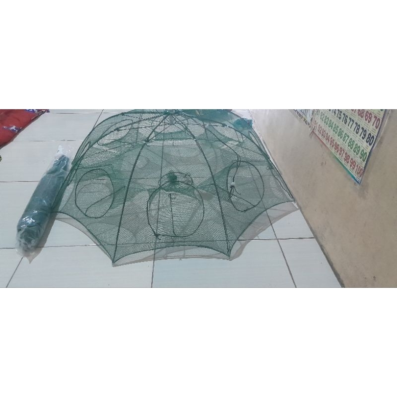Jaring perangkap ikan 8 lubang