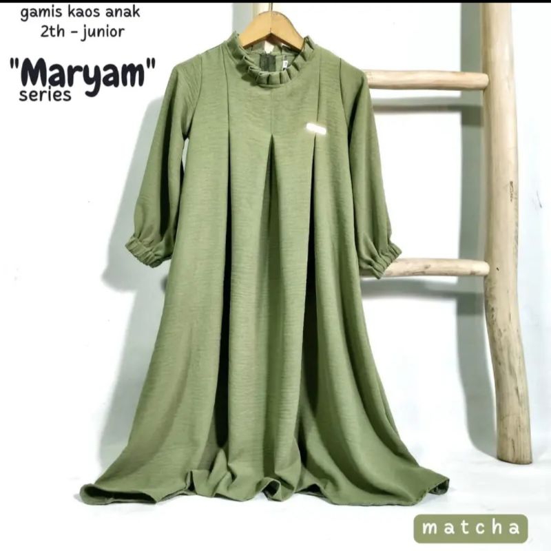 GAMIS BISA COUPLE IBU DAN ANAK MARYAM/ UNTUK USIA 2-8 TAHUN