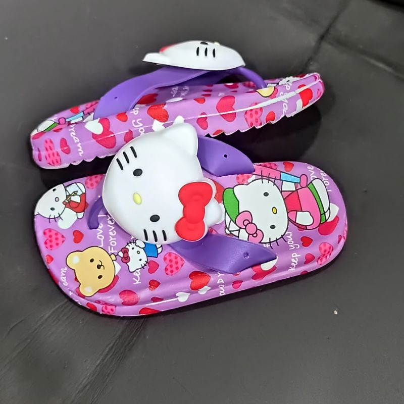 Sandal anak hello kitty Sandal import anak perempuan Sendal trendy wanita