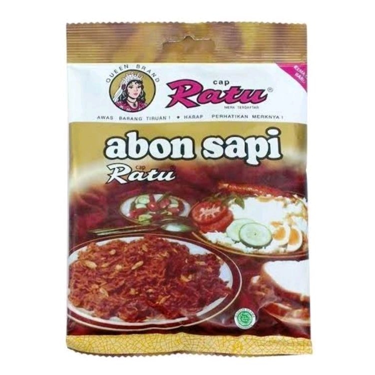 

Abon Sapi Cap Ratu 100gr