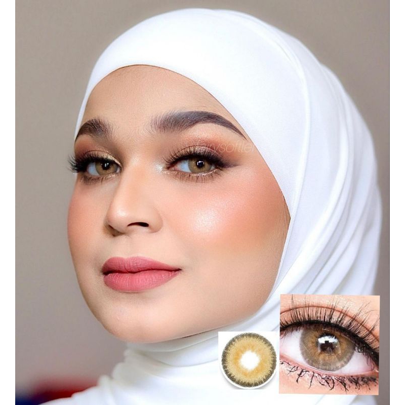 Softlens DCL Moonwalk Brown / KONTAK LENSA