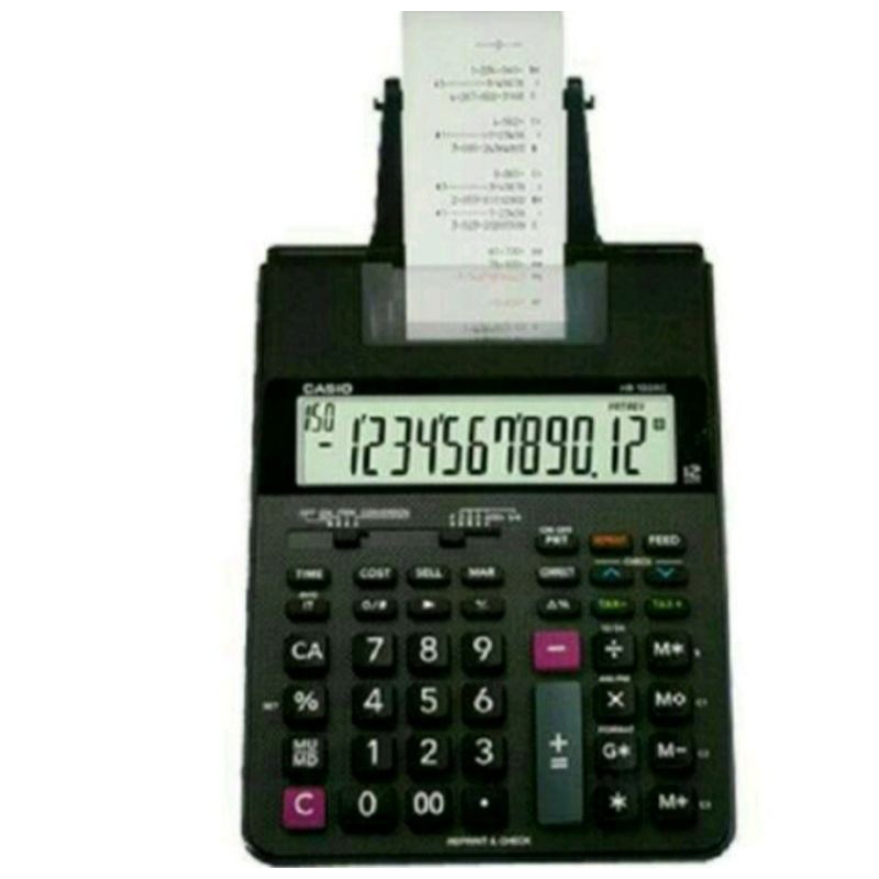 

Paket Hemat CASIO HR 100TM/RC+kertas struk+tinta+adaptor