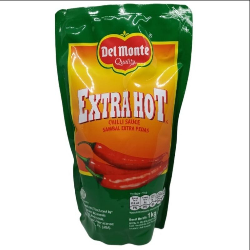 

delmonte extra hot chilli sauce 1kg