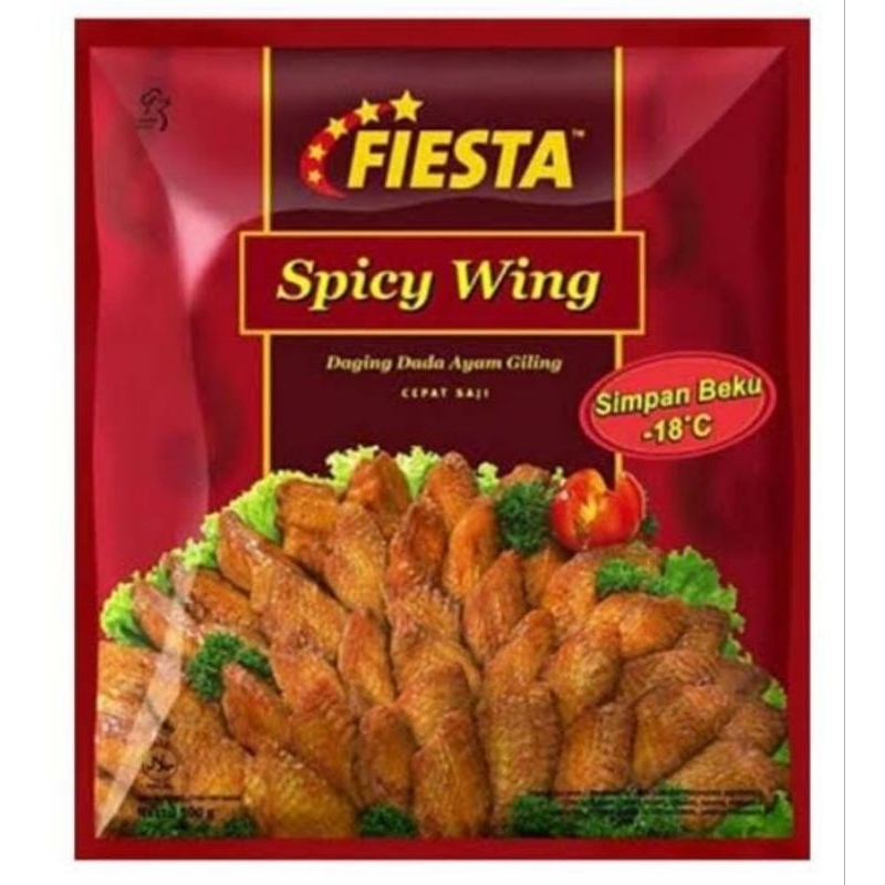 

fiesta spicy wing 500gr