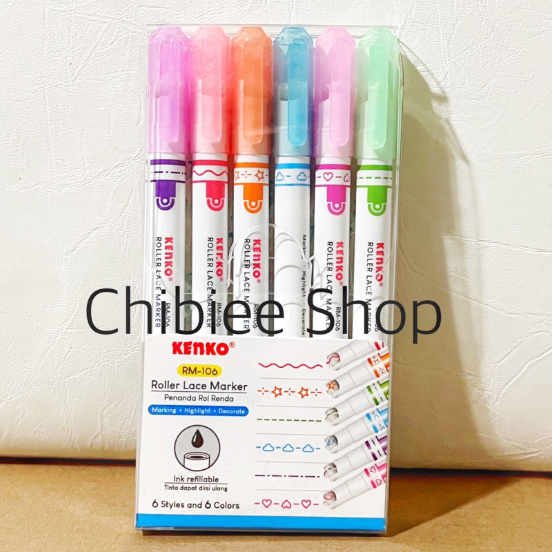 

Kenko Roller Lace Marker / Penanda Rol Renda RM-106
