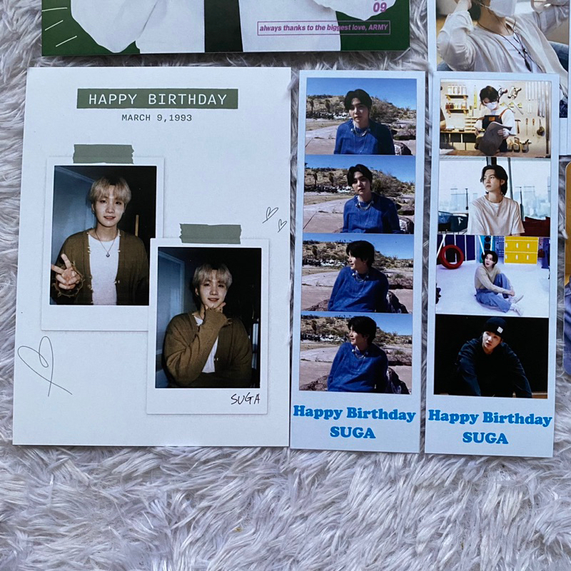 FANKIT BTS SUGA YOONGI BIRTHDAY 2023