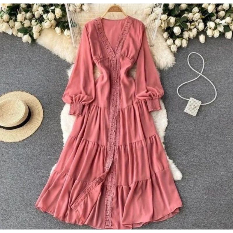 DRESS MAHARANI FASHION IMPORT TERBARU