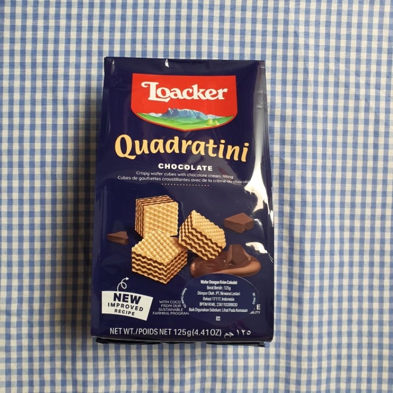 Loacker Quadratini 125 gr All Variant